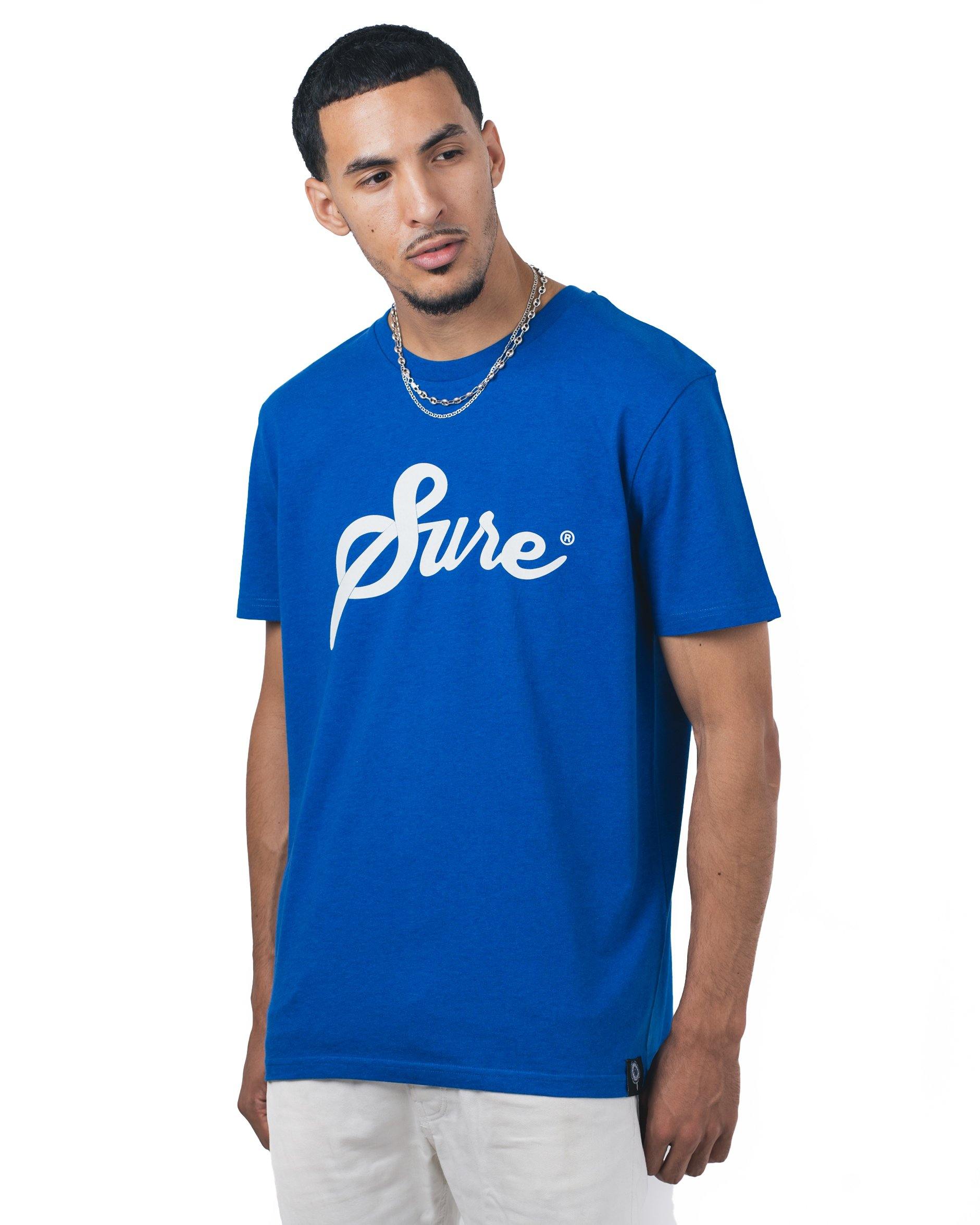 Tee-Shirt SURE Cali. - Bleu / Chiné - SURE Clothing