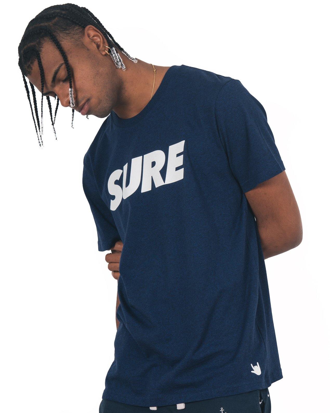 Tee-Shirt SURE OG - Navy / Chiné - SURE Clothing