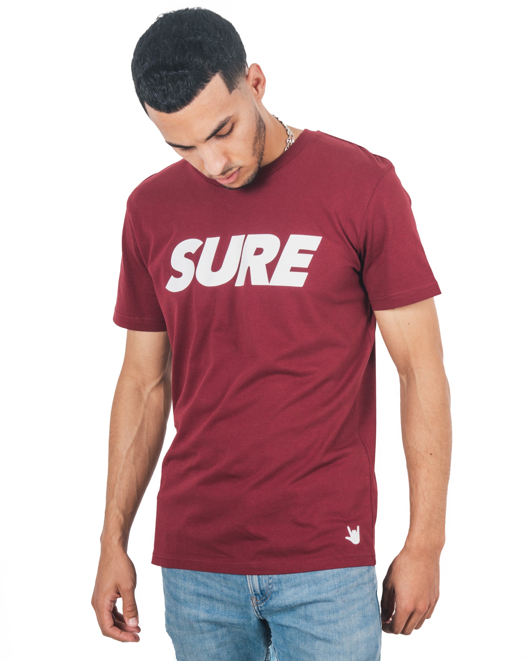 Tee-Shirt SURE OG - Burgundy - SURE Clothing